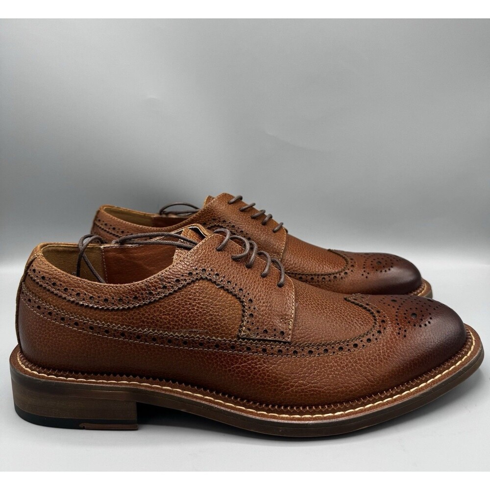 Vintage Foundry Co Men's Leather Jarvis Oxfords Shoes Size: 10